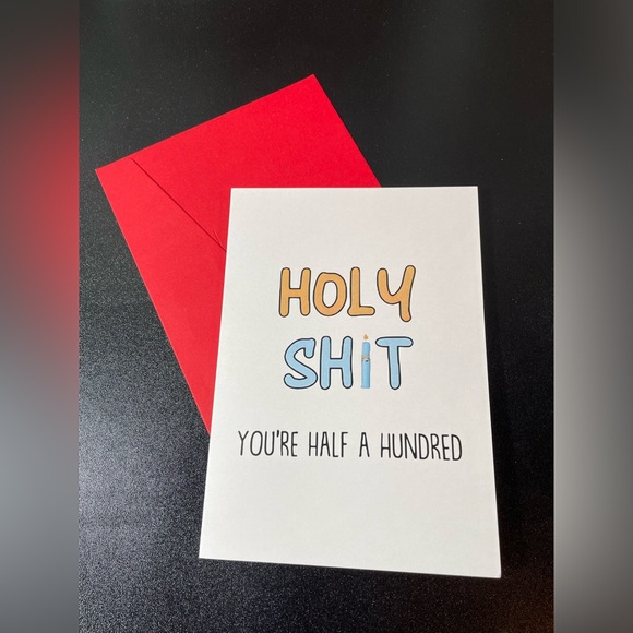 ⚠️🍰🎉 Adult Humorous Greeting Birthday Card- 3Pc Set- NWT - Picture 10 of 15